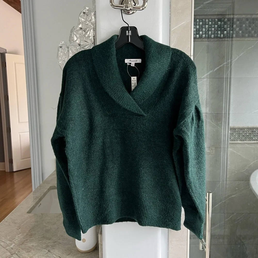 MADEWELL Vinson Shawl Collar Sweater - Picture 4 of 15